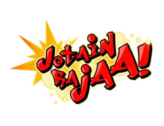 Jotain rajaa -sarjan logo