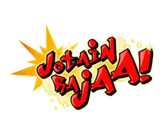 Jotain rajaa -sarjan logo