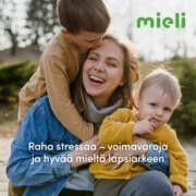 Raha stressaa -vihkon kansi